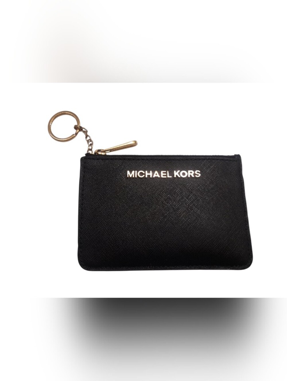 Michael Kors Black Leather Card Case